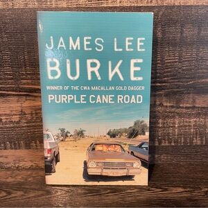 James Lee Burke 'Purple Cane Road' Book
